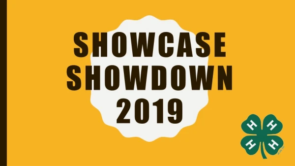 Showcase Showdown 2019