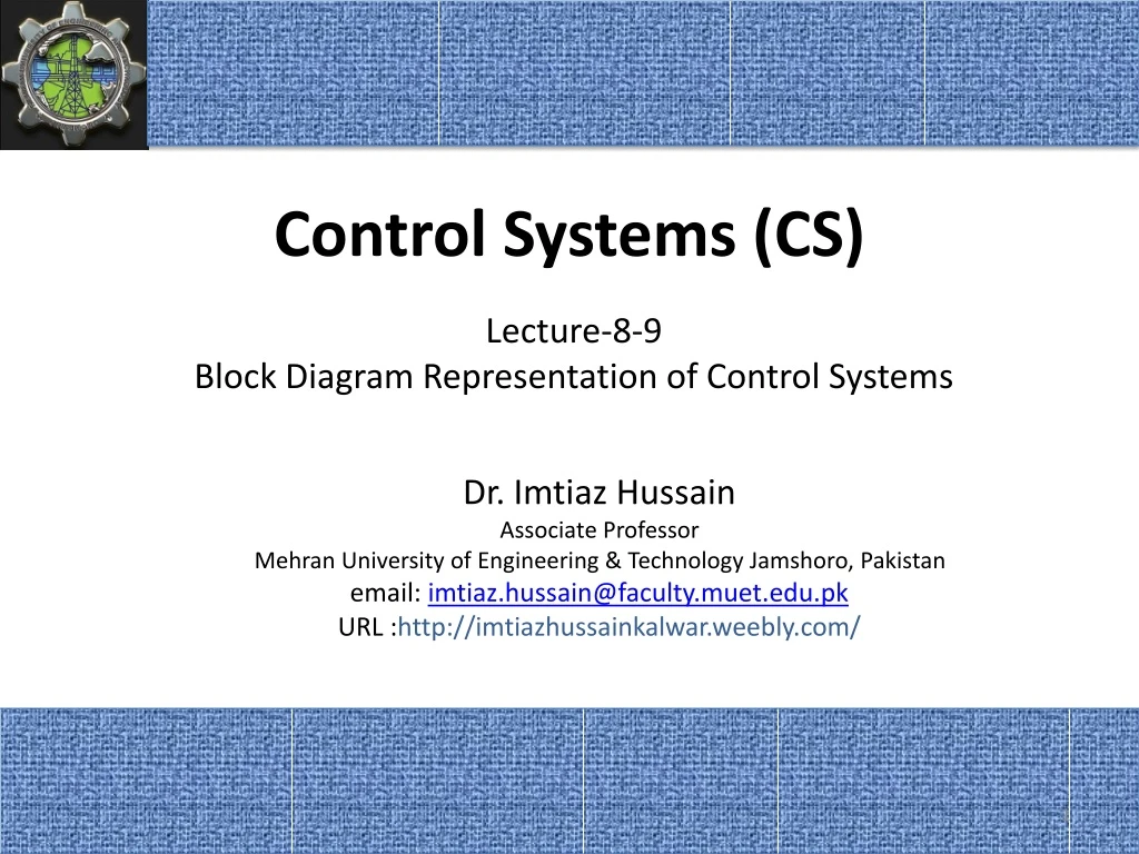 control systems cs