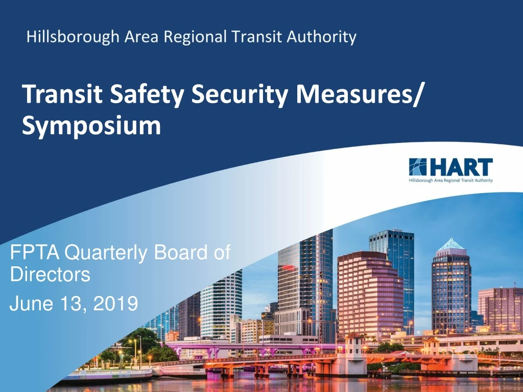 transit safety security measures symposium