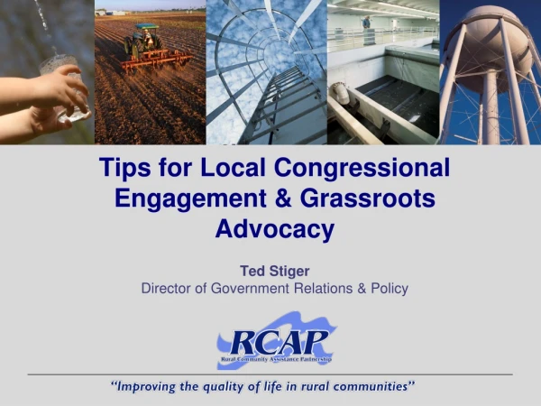 Tips for Local Congressional Engagement &amp; Grassroots Advocacy