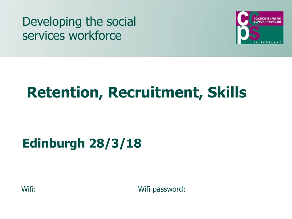 retention recruitment skills