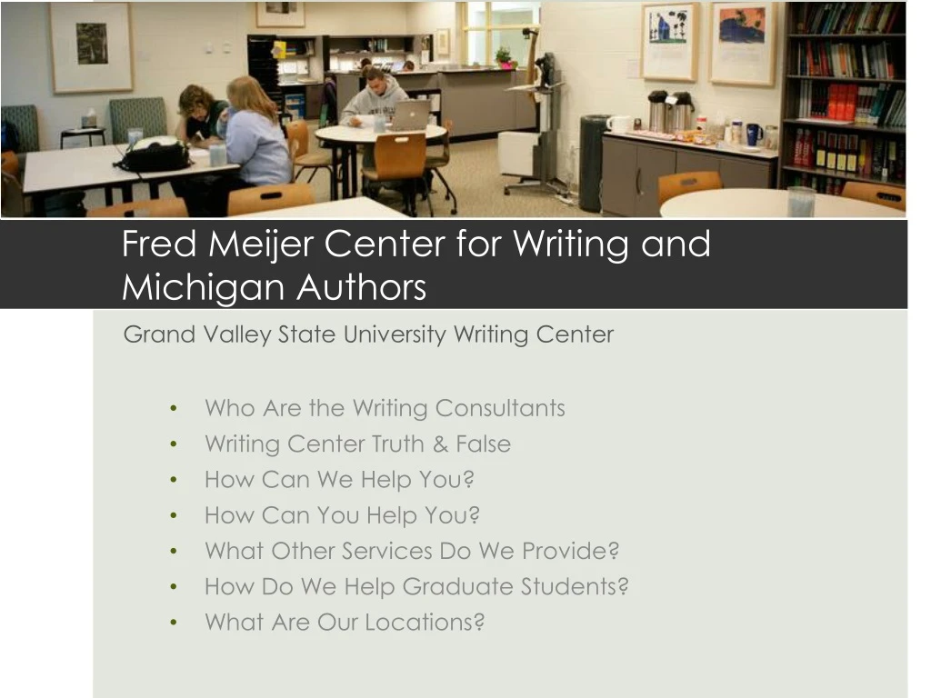 fred meijer center for writing and michigan authors