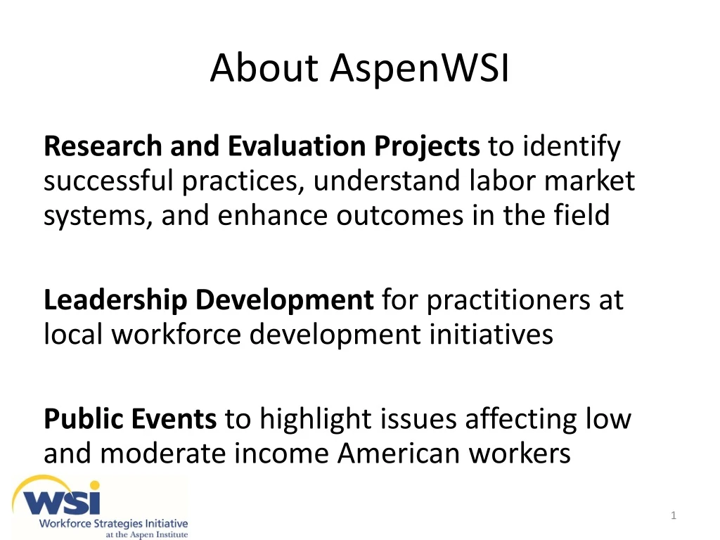 about aspenwsi