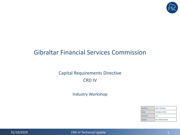 Gibraltar Financial Services Commission