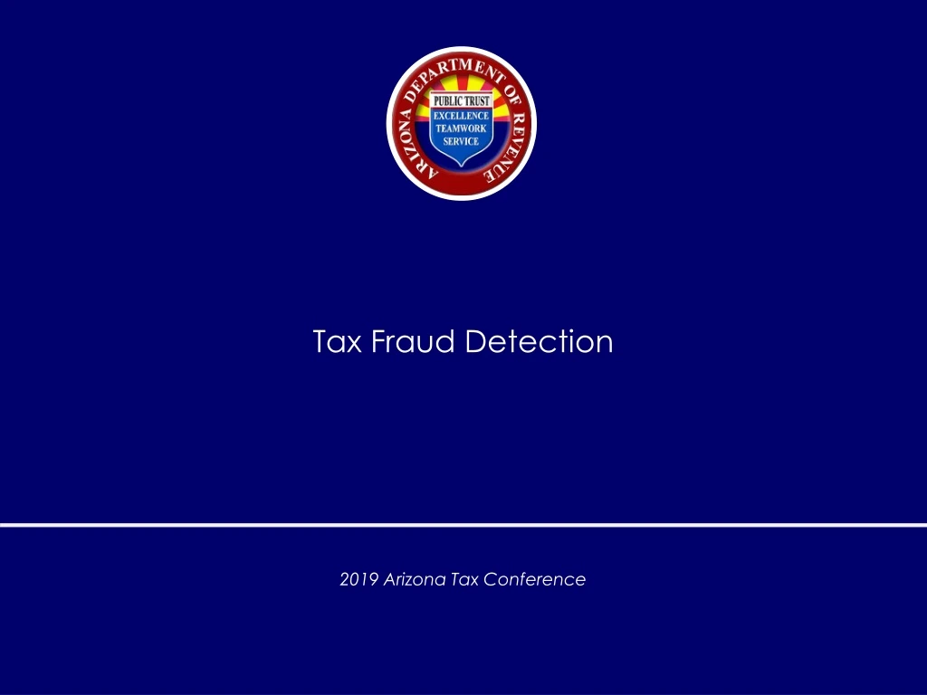 tax fraud detection