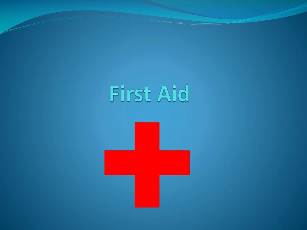 first aid