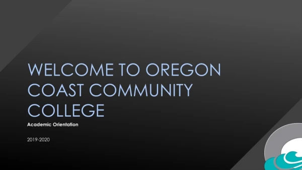 Welcome to Oregon Coast Community College