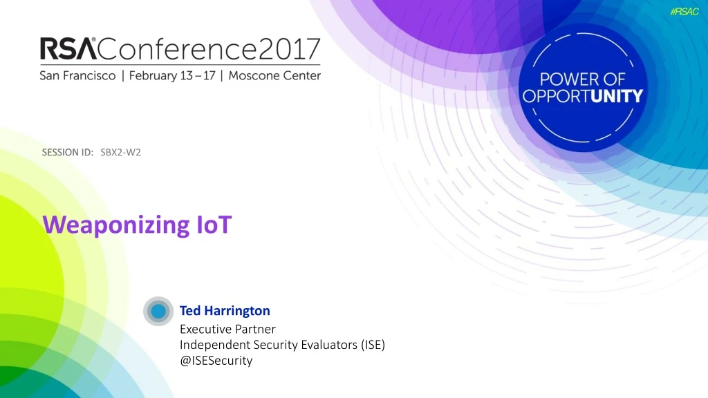 weaponizing iot