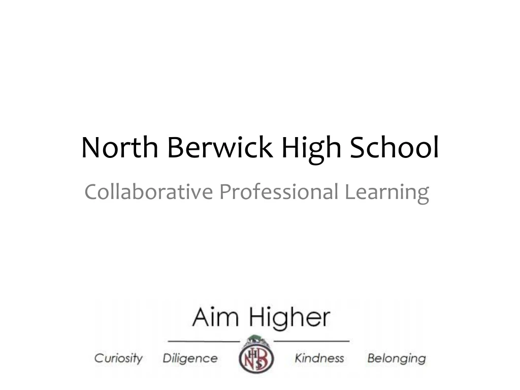 north berwick high school