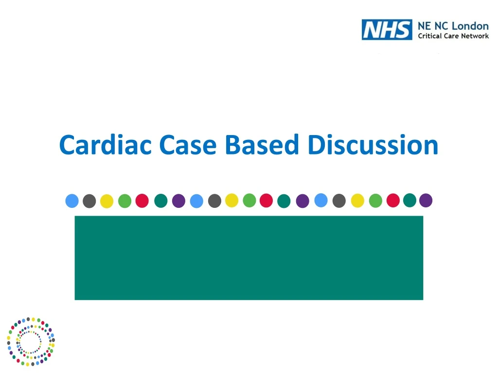 cardiac case based discussion