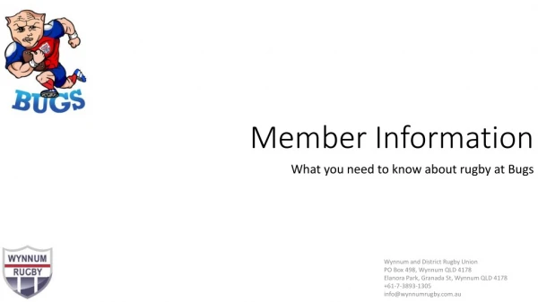 Member Information