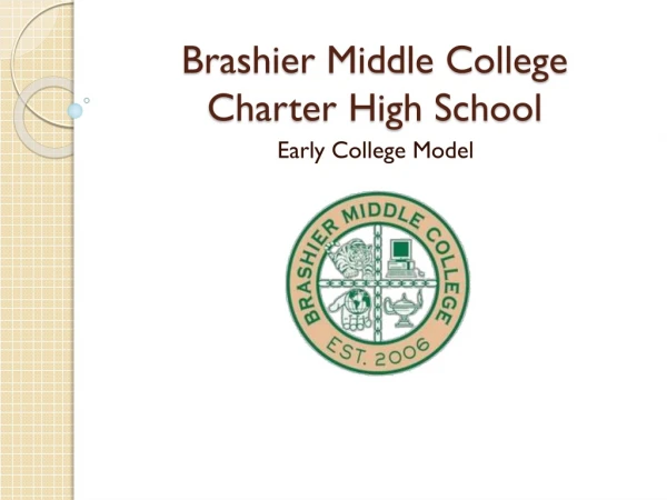 Brashier Middle College Charter High School