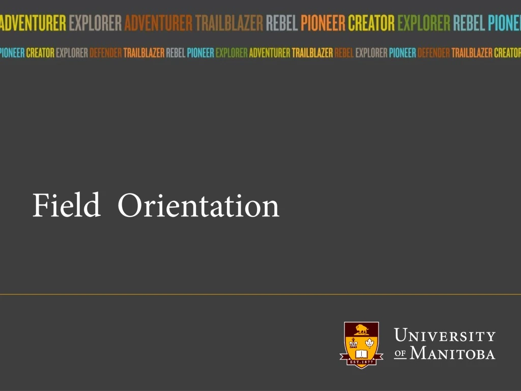 field orientation