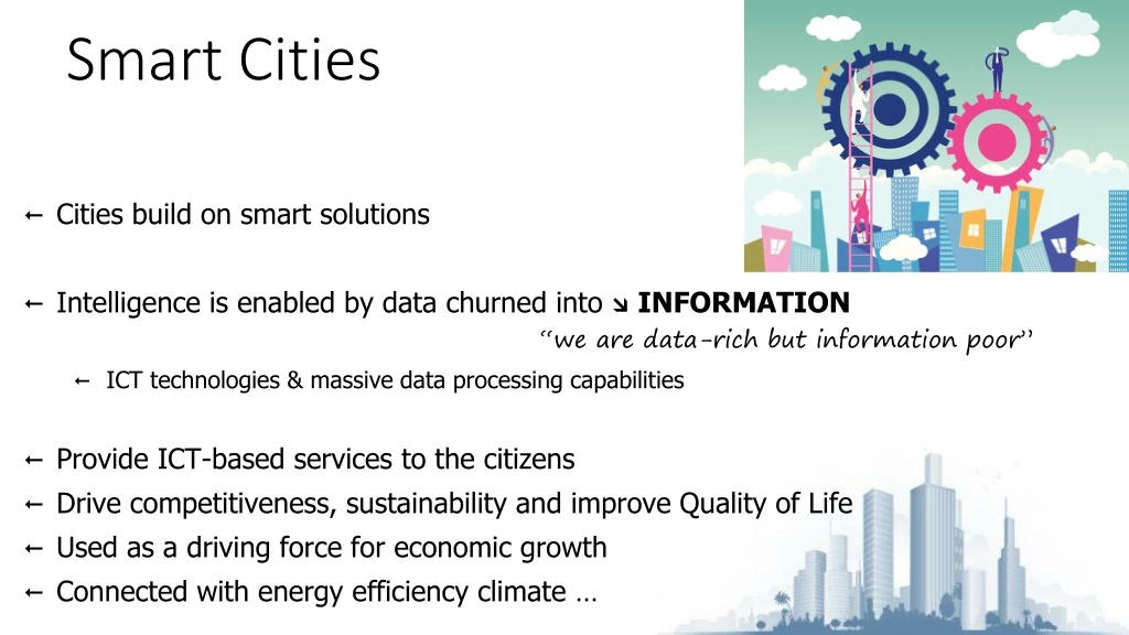 smart cities