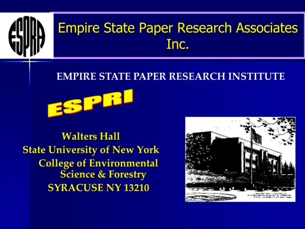 Empire State Paper Research Associates Inc.