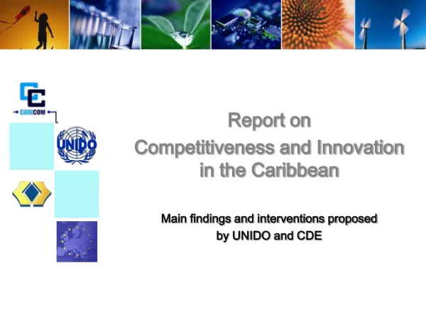 Report on Competitiveness and Innovation in the Caribbean