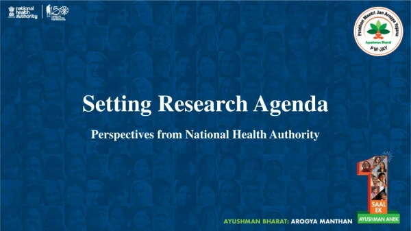 Setting Research Agenda