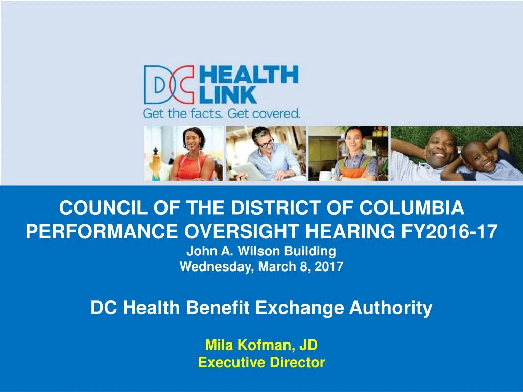 council of the district of columbia performance