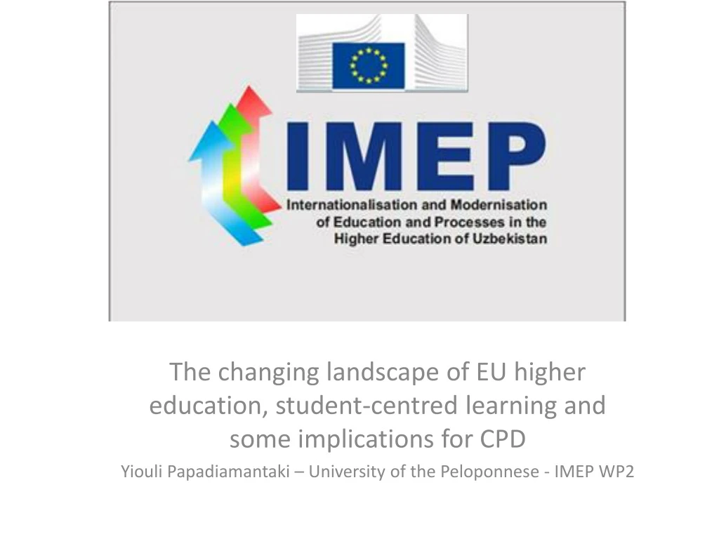 the changing landscape of eu higher education