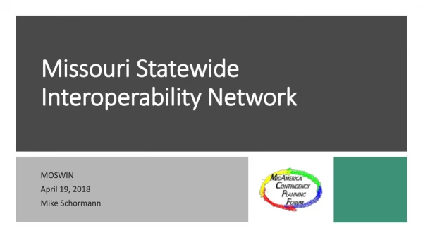 Missouri Statewide Interoperability Network