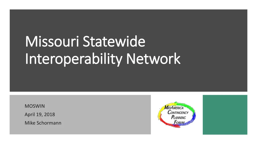 missouri statewide interoperability network