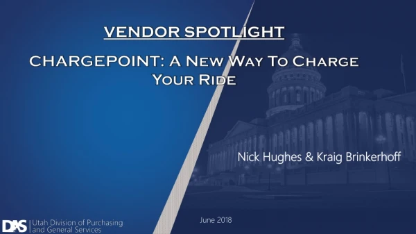 VENDOR SPOTLIGHT CHARGEPOINT: A New Way To Charge Your Ride