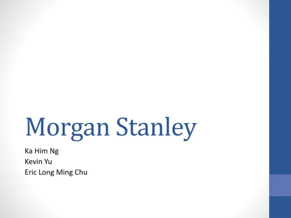 Morgan Stanley