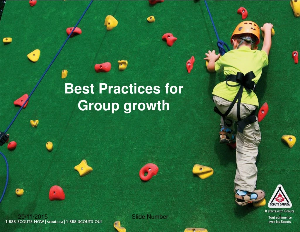 best practices for group growth