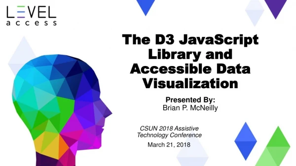 The D3 JavaScript Library and Accessible Data Visualization