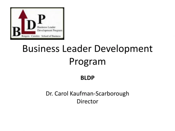 Business Leader Development Program