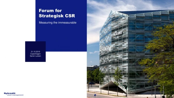 Forum for Strategisk CSR