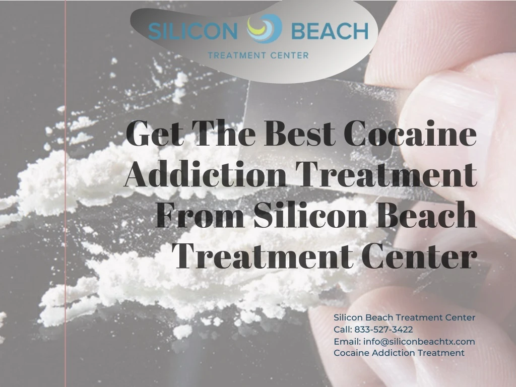 get the best cocaine addiction treatment from