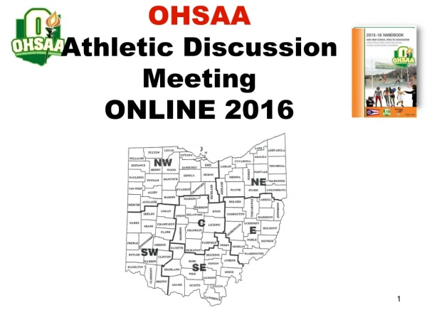 OHSAA Athletic Discussion Meeting ONLINE 2016