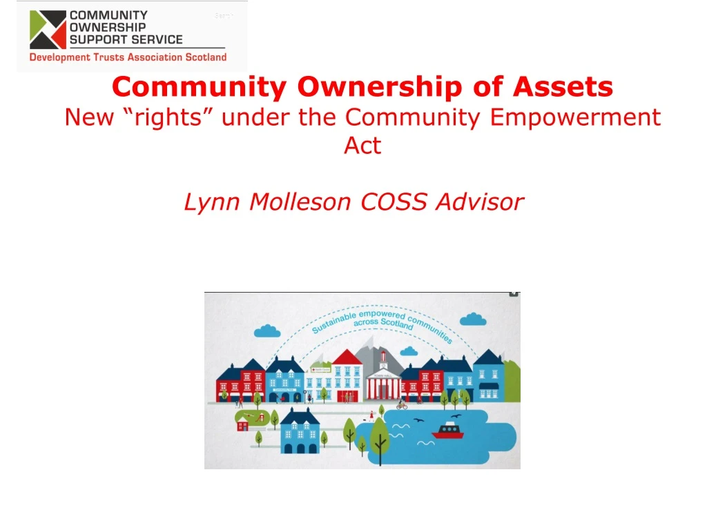 community ownership of assets new rights under