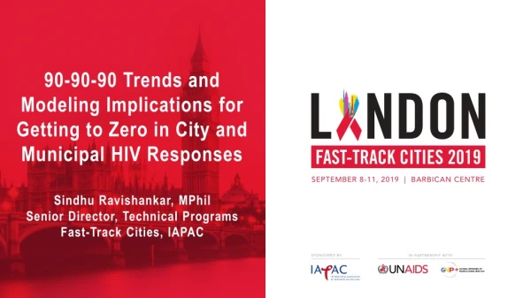 90-90-90 Trends and Modeling Implications for Getting to Zero in City and Municipal HIV Responses