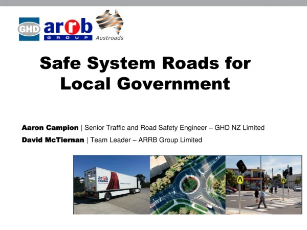 Safe System Roads for Local Government