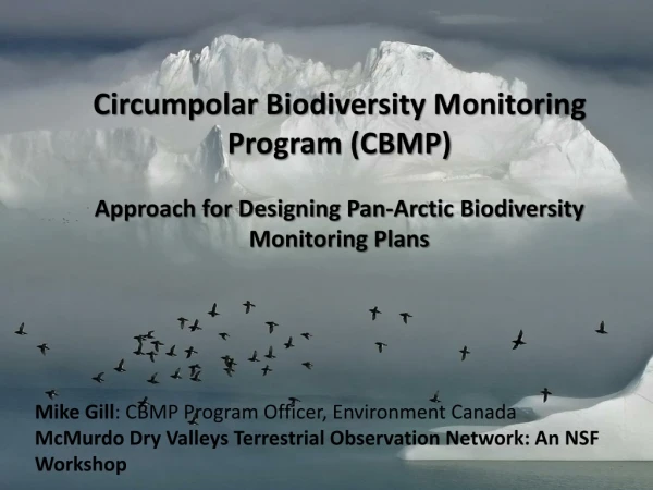 Circumpolar Biodiversity Monitoring Program (CBMP)