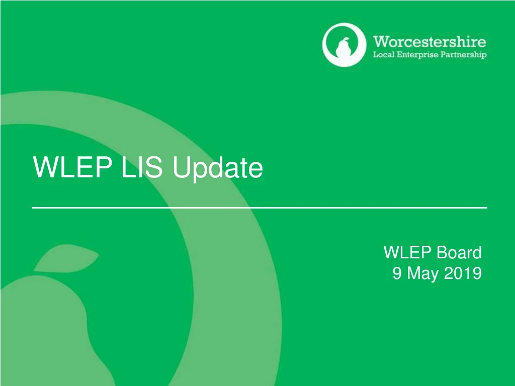 wlep lis update