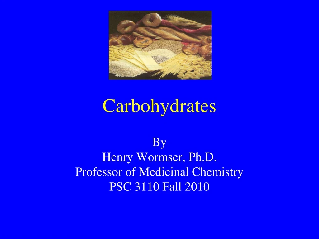 carbohydrates