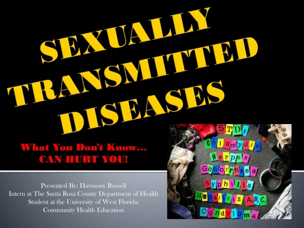 SEXUALLY TRANSMITTED DISEASES