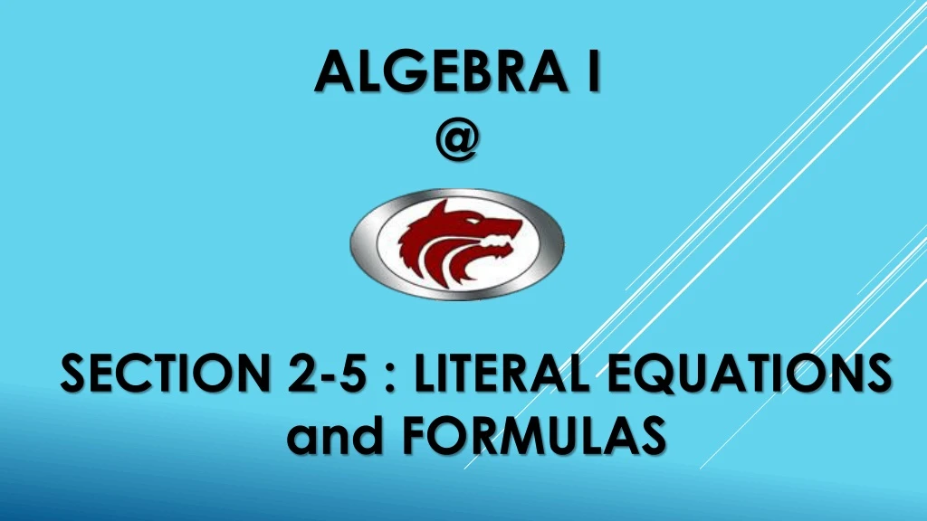 algebra i @