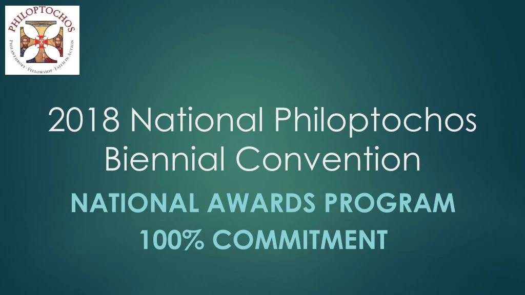 2018 national philoptochos biennial convention