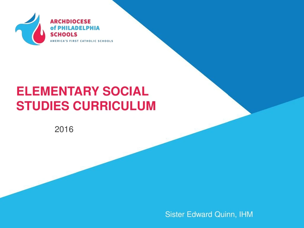 elementary social studies curriculum