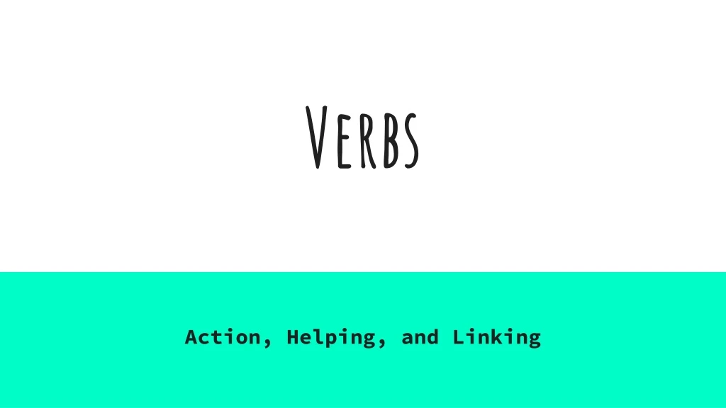 verbs