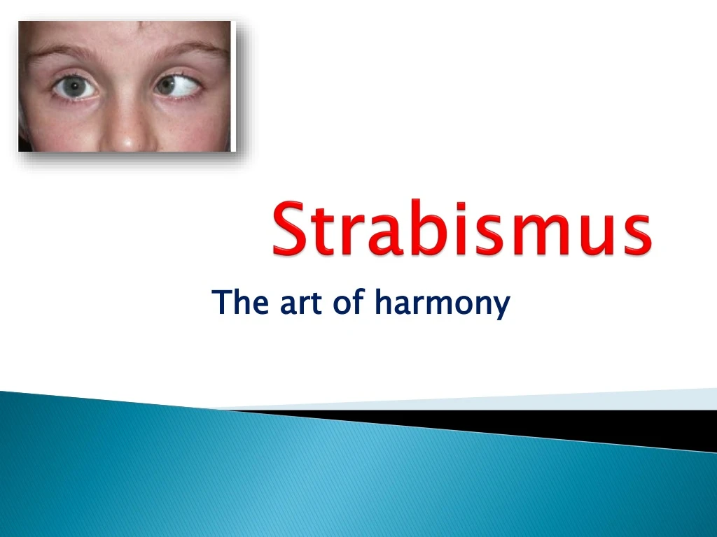 strabismus