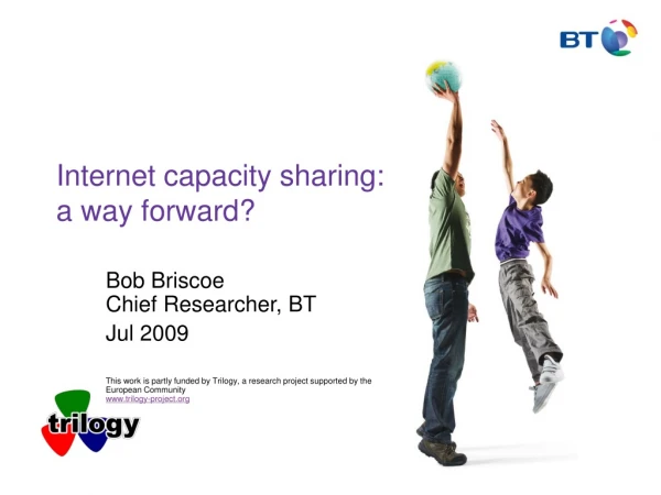 Internet capacity sharing: a way forward?
