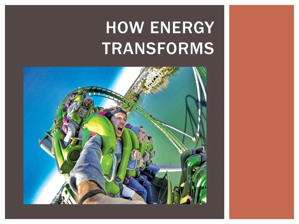 how energy transforms