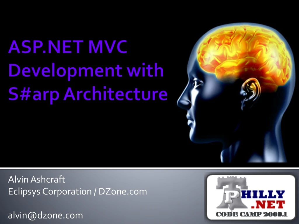 asp net mvc development with s arp architecture