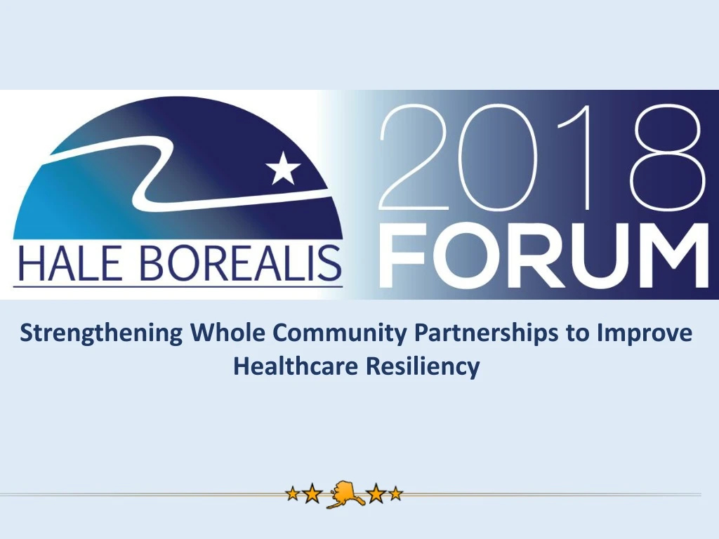 strengthening whole community partnerships