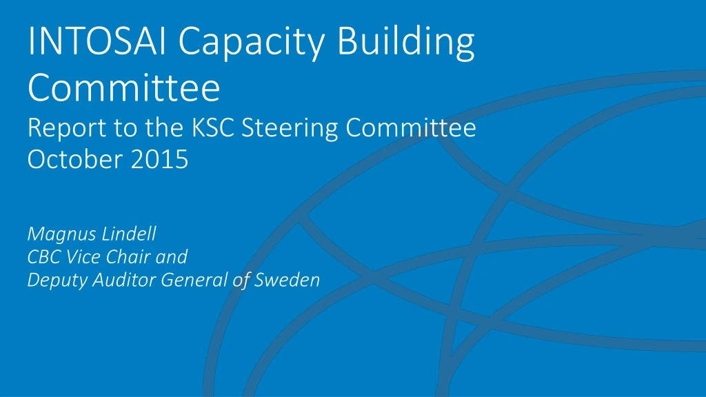 intosai capacity building committee report